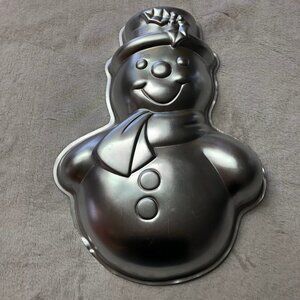 Vintage Wilton Snowman Baking Cake Pan 1989